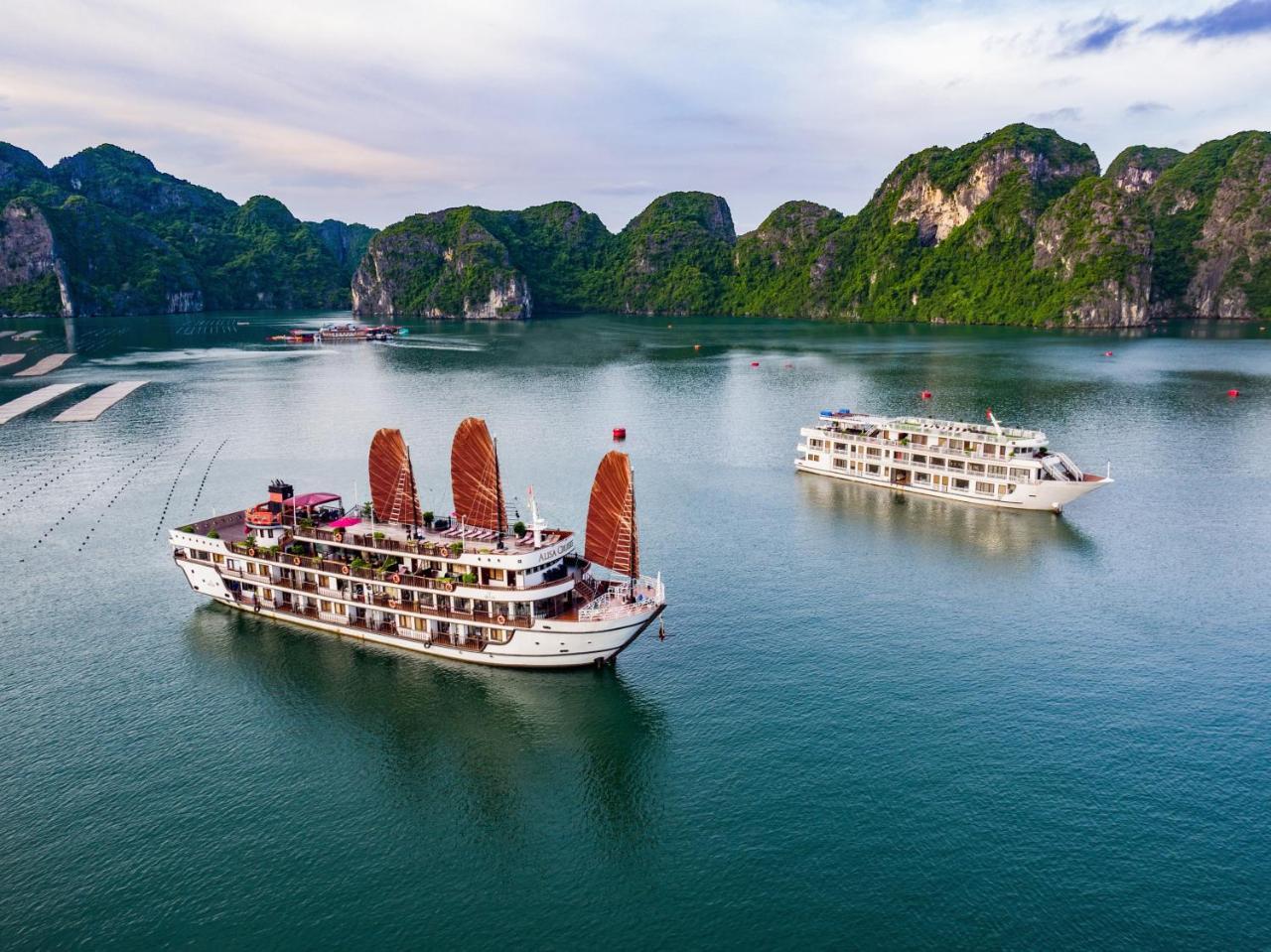 Alisa Premier Cruise Hotell Ha Long Eksteriør bilde
