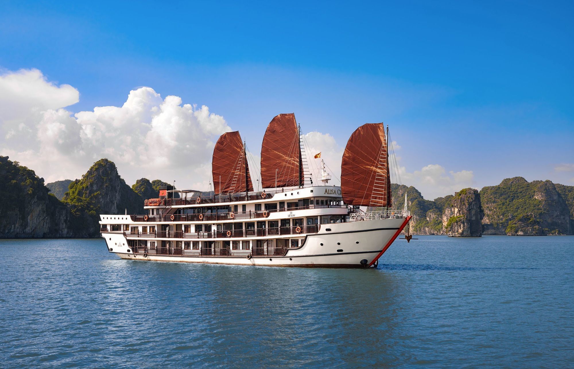 Alisa Premier Cruise Hotell Ha Long Eksteriør bilde