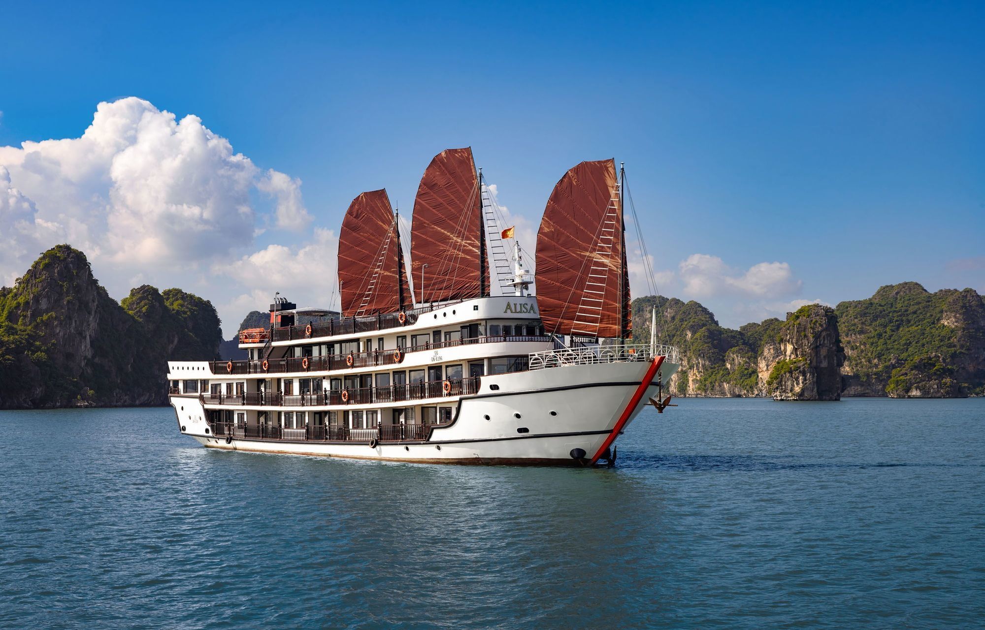 Alisa Premier Cruise Hotell Ha Long Eksteriør bilde