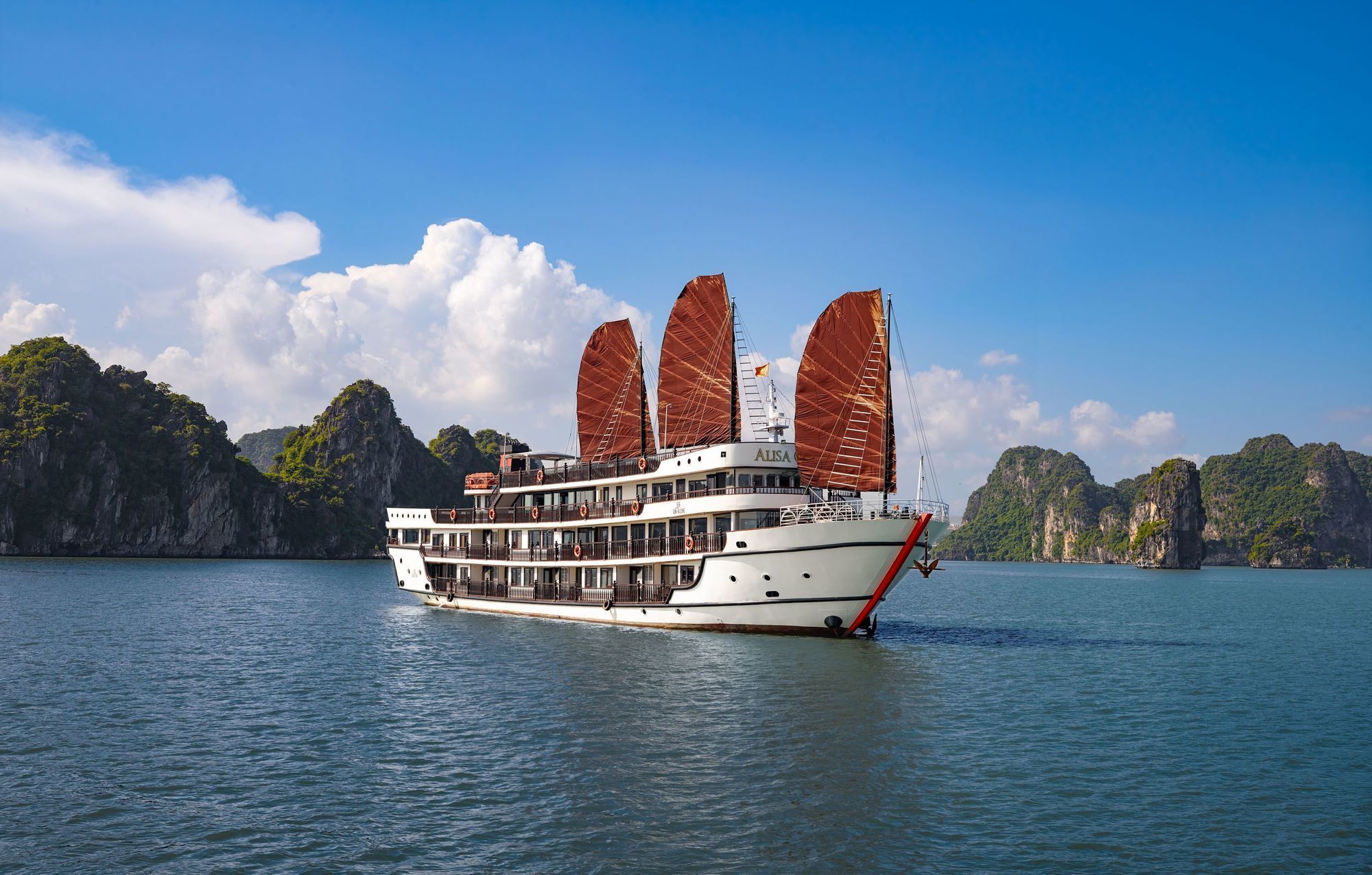 Alisa Premier Cruise Hotell Ha Long Eksteriør bilde